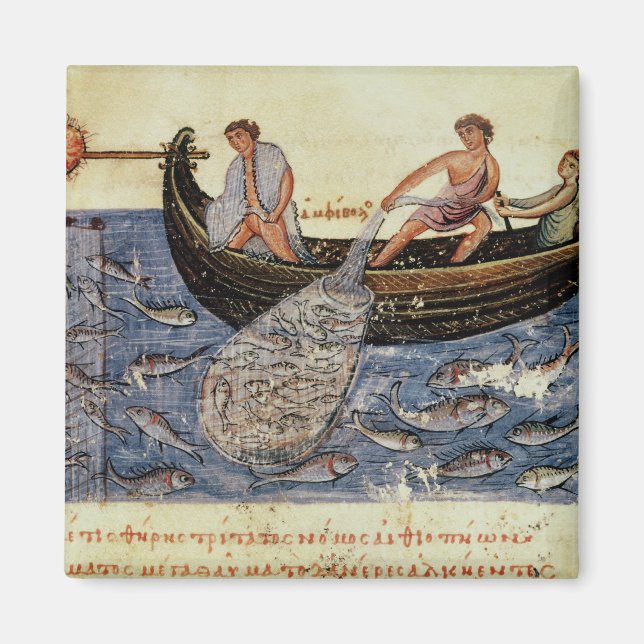 Fischerei mit einem Netz Magnet (Vorne)