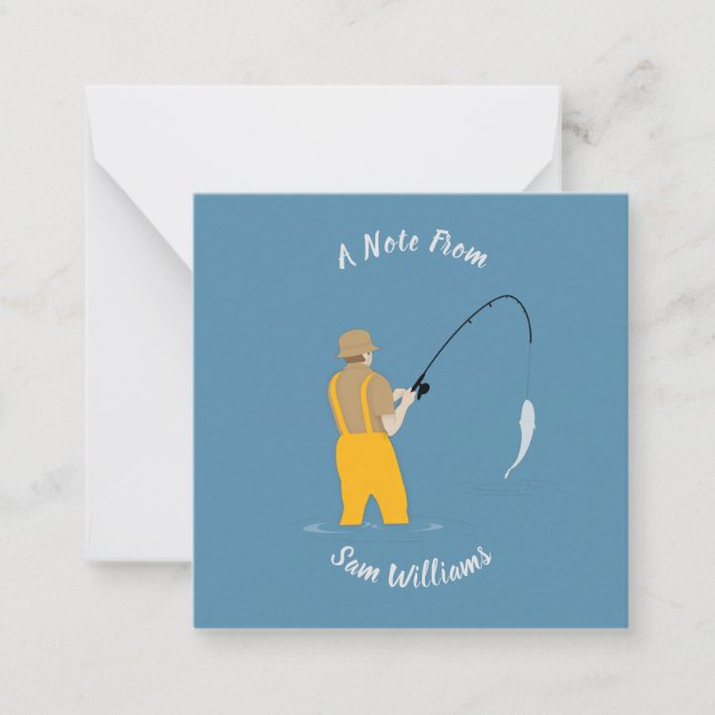 Fischerei Mitteilungskarte (Vorderseite)