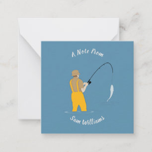 Fischerei Mitteilungskarte