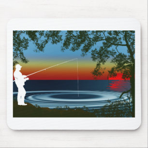 Fischerei Mousepad