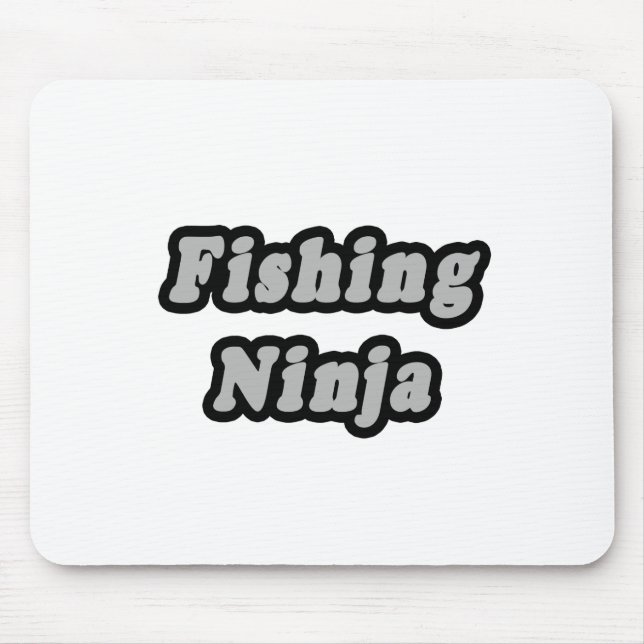 Fischerei Ninja Mousepad (Vorne)