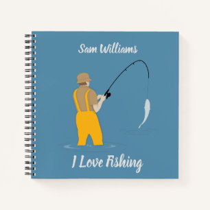 Fischerei Notizbuch