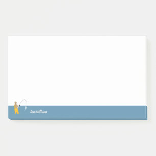 Fischerei Post-it Klebezettel