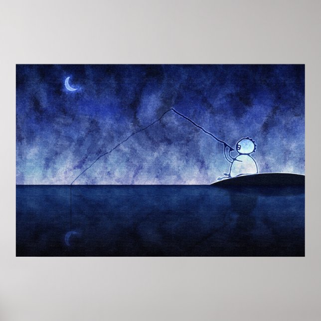 Fischerei Poster (Vorne)