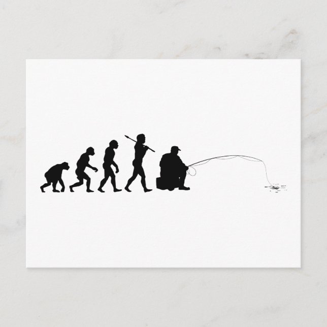 Fischerei Postkarte (Vorderseite)