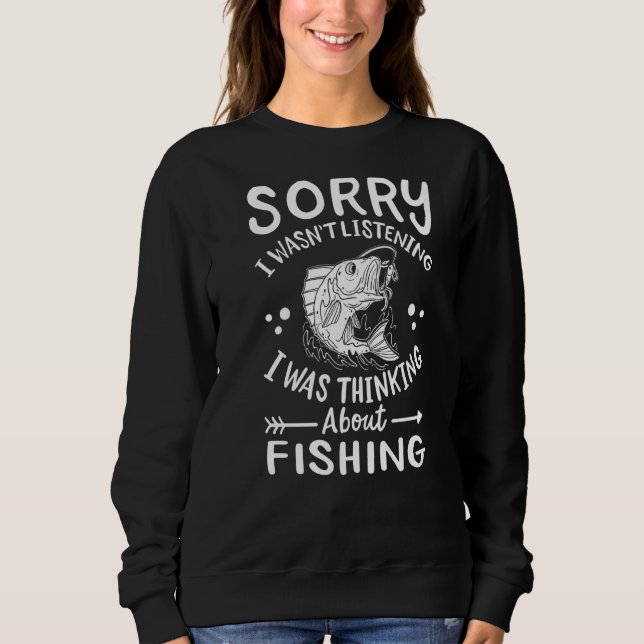 Fischerei Sweatshirt (Vorderseite)