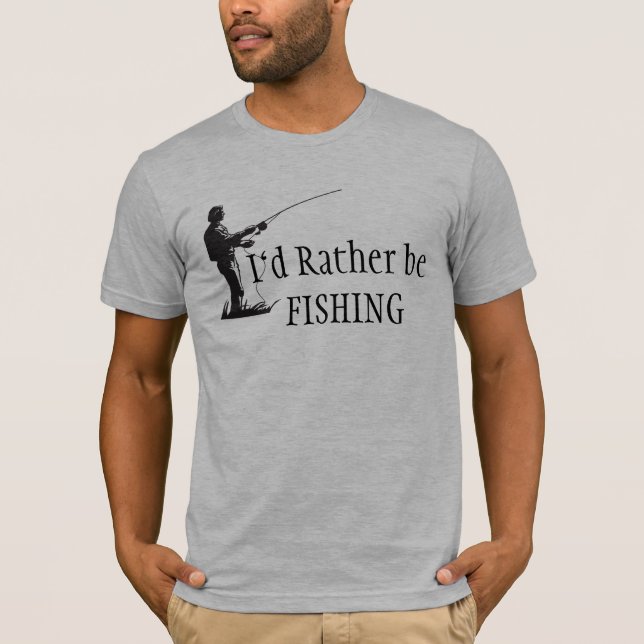 Fischerei T-Shirt (Vorderseite)