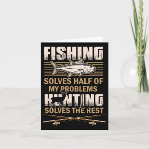 Fischerei und Jagd lösen meine Probleme Karte