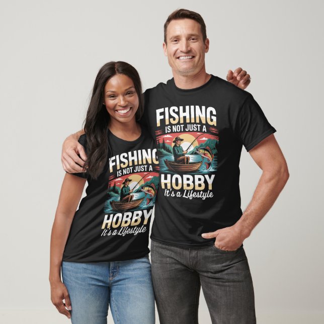 Fischerei und Lebensweise T-Shirt (Unisex)