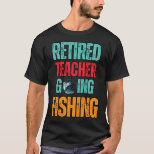 Fischerei Vintage Grafik T-Shirt