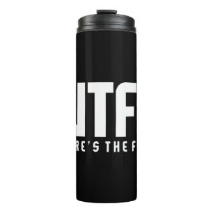 Fischerei - Wo ist der Fisch? Thermosbecher