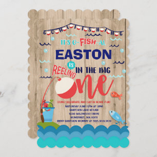 Fischerei zum Geburtstag Einladung von Fischern — 