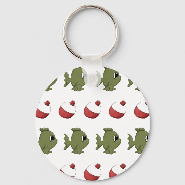 FischereiBobber Schlüsselanhänger (Vorderseite)