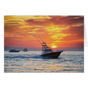Fischereiboot, Key West, Florida, Sonnenuntergang