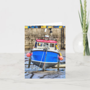 Fischereiboot Newquay Hafen Karte