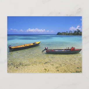 Fischereiboote, Boston Beach, Port Antonio, Postkarte