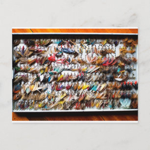 Fischereifische Postkarte