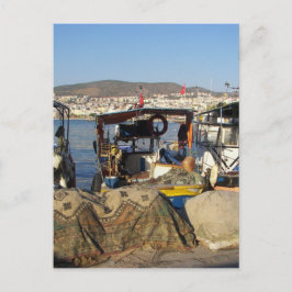 Fischereihafen Kusadasi Postkarte
