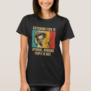 Fischereihemd für Männer Lustiger Angler Humor, Fi T-Shirt