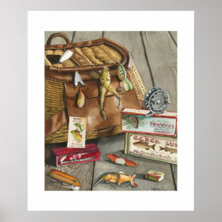 Fischereiholz Poster