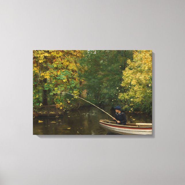 Fischereijunge (von Hans Andersen Brendekilde) Leinwanddruck (Vorderseite)