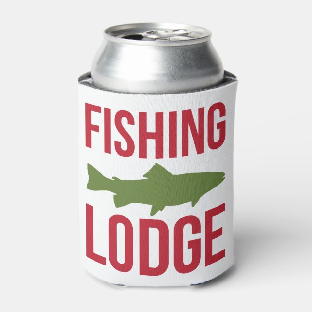 Fischereilodge Dosenkühler (Kanne Vorderseite)