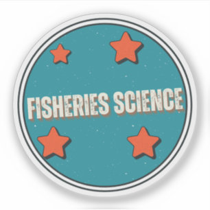 Fischereiwissenschaft Aufkleber