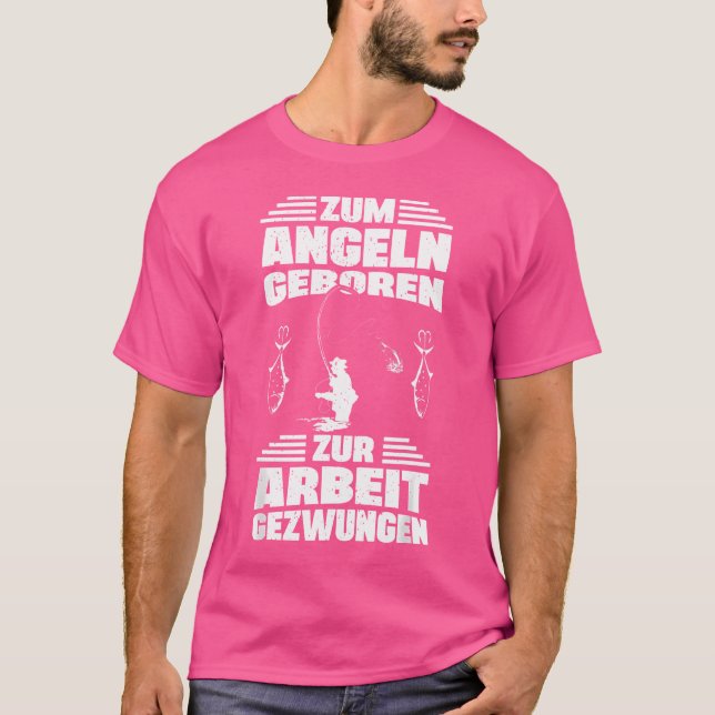 Fischereizubehör für Fischköder und F T-Shirt (Vorderseite)
