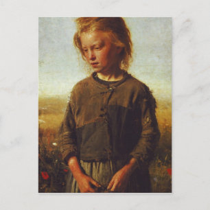 Fischermädchen, 1874 postkarte