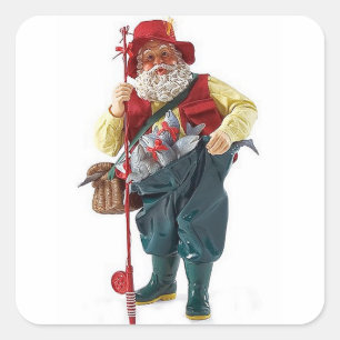 **FISCHERMAN SANTA** STICKER