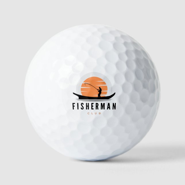 Fischermann Club Kappe Golfball (Vorderseite)