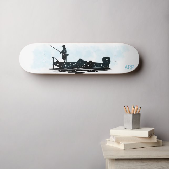 *~* FISCHERMANN FISCHERMEN - Menschenfischfänger Skateboard (Wandkunst (Horz))