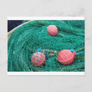 Fischernetz Postkarte