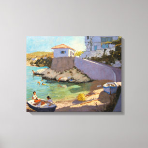 Fischernetze Samos 2005 Leinwanddruck