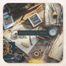 Fischers Deck Papier Untersetzer