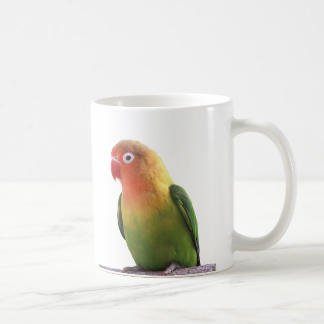 Fischer's Lovebirdのマグカップ Tasse (Rechts)