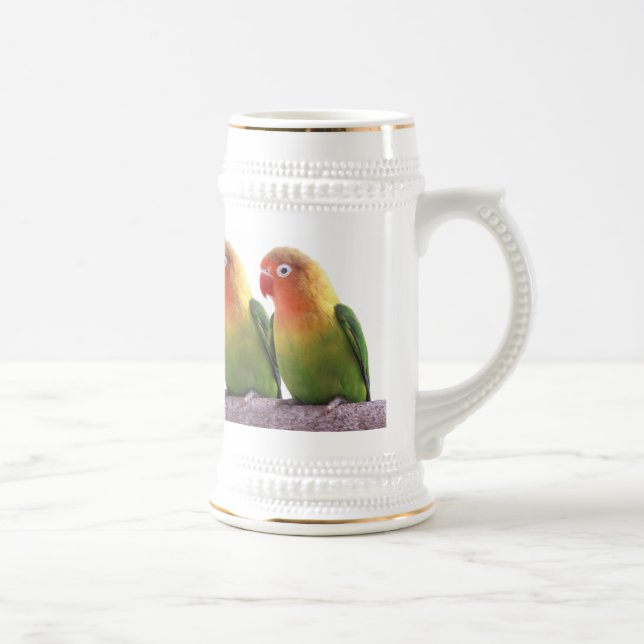Fischer's Lovebird Bierglas (Rechts)