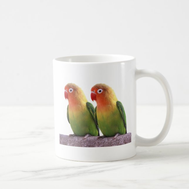 Fischer's Lovebird Kaffeetasse (Rechts)