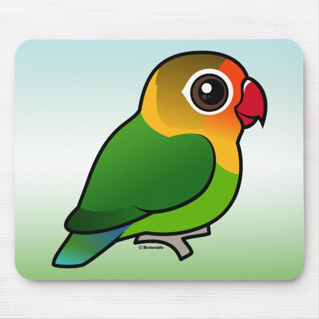 Fischers Lovebird Mousepad (Vorne)
