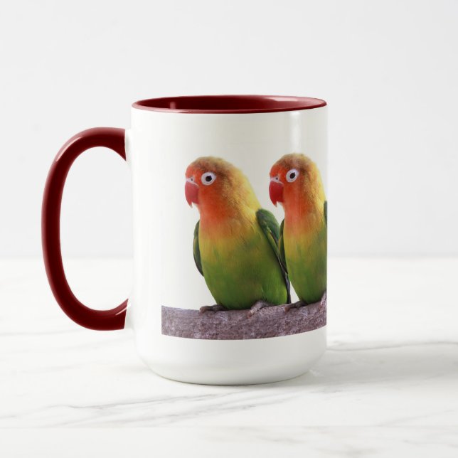 Fischer's Lovebird Tasse (Links)