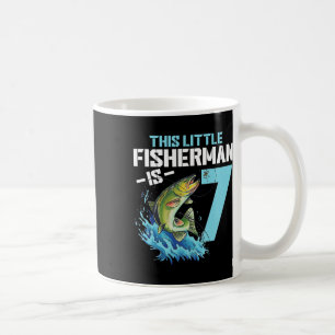Fischert-Shirt zum Geburtstag für 7-jährige Jungen Kaffeetasse