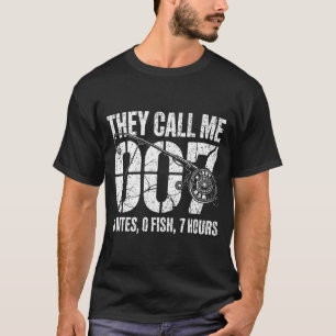 Fischerwitz Papa Sie nennen mich 007 Lustiger Ange T-Shirt