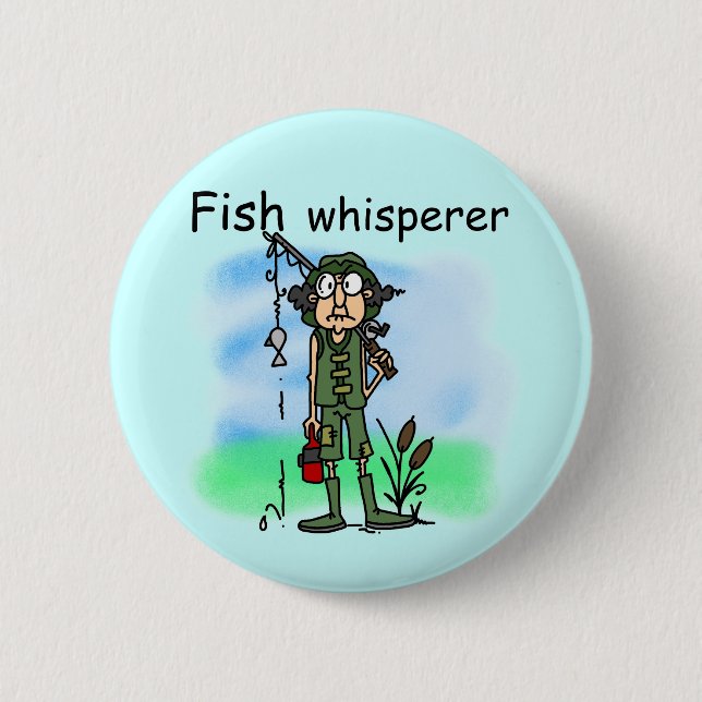 FischeWhisperer Button (Vorderseite)