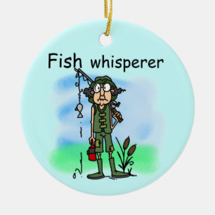 FischeWhisperer Keramikornament
