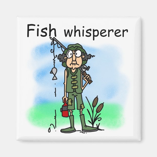 FischeWhisperer Magnet (Vorne)