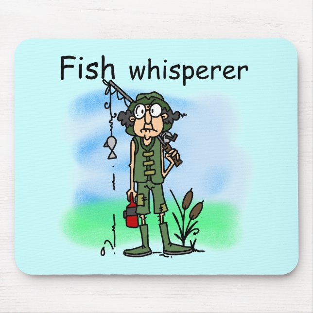 FischeWhisperer Mousepad (Vorne)