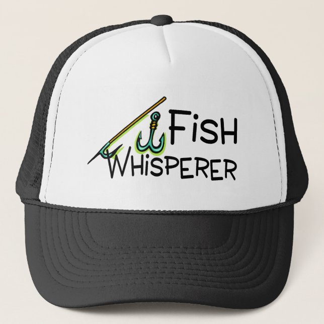 FischeWhisperer Truckerkappe (Vorderseite)