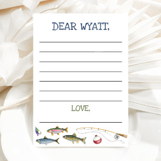 Fischfang 1. Geburtstagszeit Kapselkarte Einladung