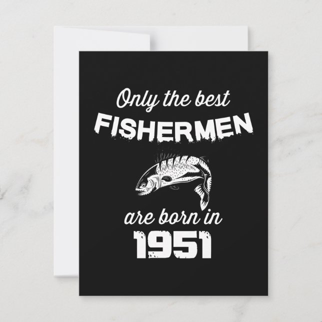 Fischfang 70. Geburtstag (Vorderseite)
