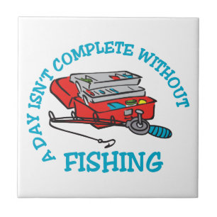 Fischfang abgeschlossen fliese